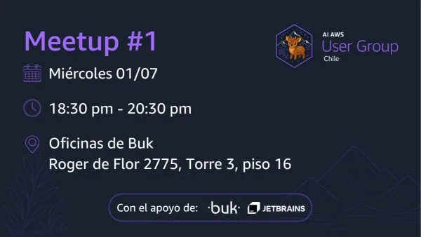 Lanzamiento del AI AWS UG Chile