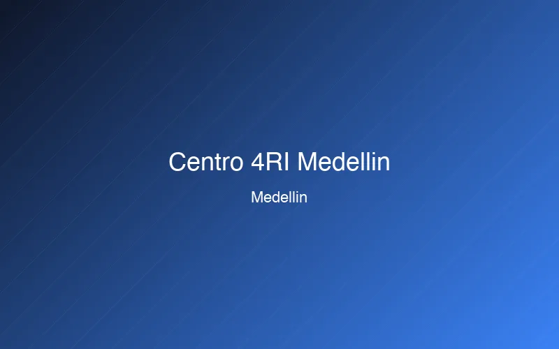 Centro 4RI Medellín