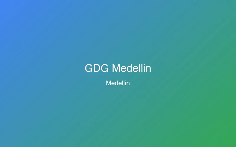 GDG Medellín