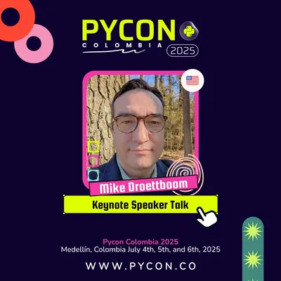 Mike Droettboom - Keynote Speaker PyCon Colombia 2025