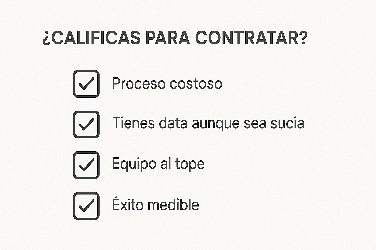 checklist visual minimalista 